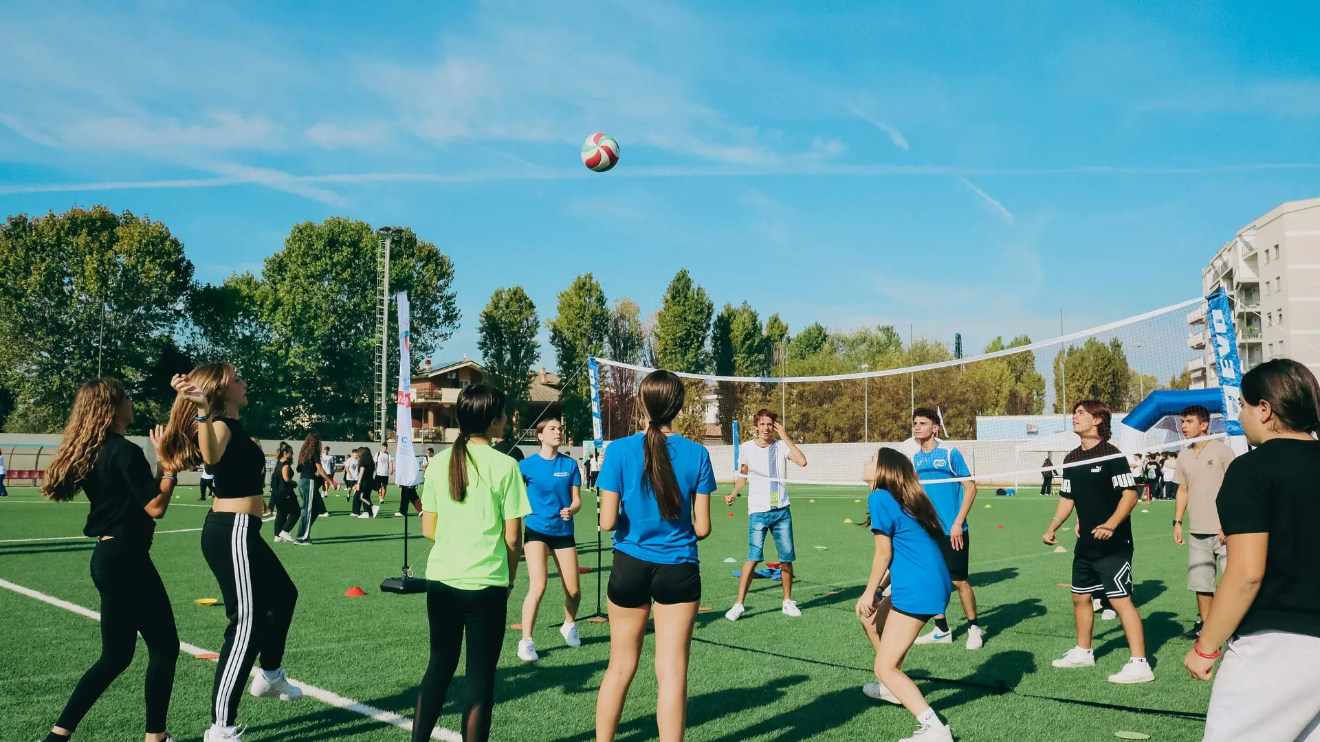 Pallavolo all'aperto al Festival dello Sport 2026
