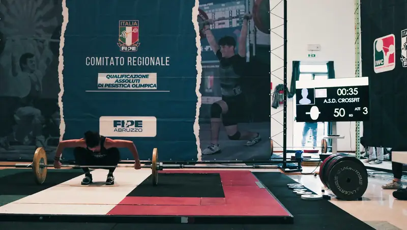 Gara di qualificazione di pesistica olimpica FIPE Abruzzo